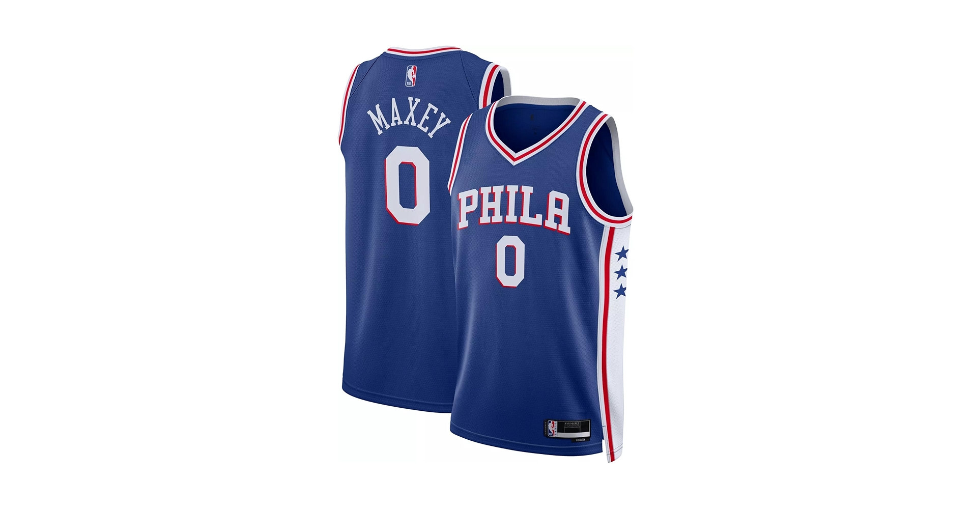 Philadelphia 76ers Tyrese Maxey ユニフォーム M Tyrese Maxey Philadelphia 76ers Nike Unisex Swingman Jersey